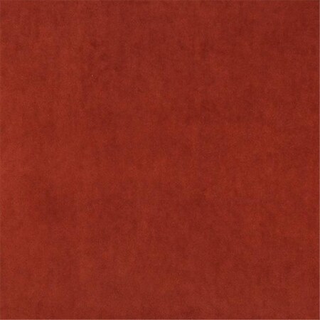 Designer Fabrics Designer Fabrics K0000L 54 in. Wide ; Rust Red Authentic Cotton Velvet Upholstery Fabric K0000L